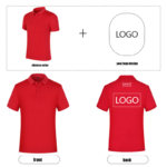 Shorts Sleeve Polo Unisex Size LS-2407 - Image 3