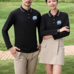 Casual Business Tops Solid Polos Shirts