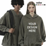 Batik Washed Hoodies For Men Unisex - Image 3