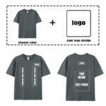 Custom T shirt Customized tshirt Personalized Shirt Print Photo Brand Logo Men Women 100% Cotton Tee Team Famliy Gift JCS-220GMB - Image 4