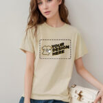 S--4XL 100% Cotton Women s T shirt Casual Solid Tees Short Sleeve Top Plain Streetwear Quality Basic Top Free Custiomize Logo JCS-70001 - Image 4