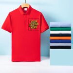 Summer Work Clothes Custom Team Cotton POLO Advertising Culture Polo Shirt Custom T Short Sleeve Work Clothes Printing LS-2990