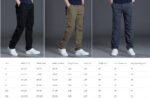 Men's overalls loose cotton work pants men's autumn and winter thickened cotton warm cotton pants - Image 4