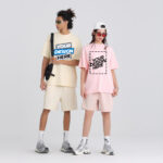240g Heavyweight Drop-Shoulder Loose Pure Cotton T-Shirt T240300 - Image 3